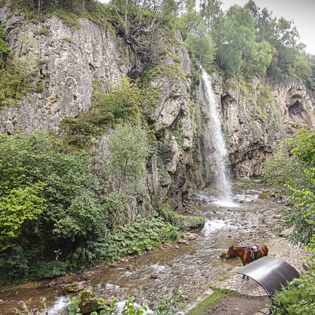 Медовые водопады в окрестностях Кисловодска