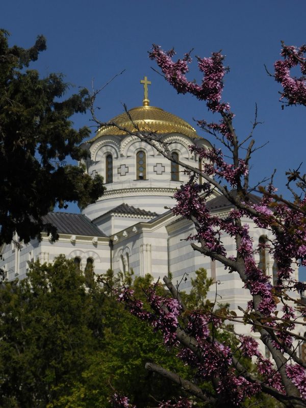 Крым Севастополь Владимирский кафедральный собор в Херсонесе