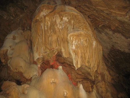 Абхазия Сталактиты пещеры Новый Афон