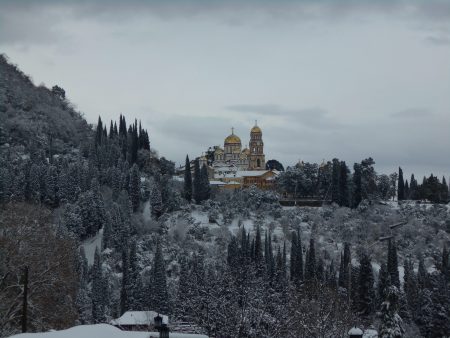 симоно-канонитский монастырь. новый афон. абхазия