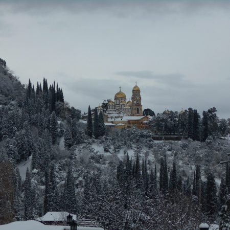 симоно-канонитский монастырь. новый афон. абхазия