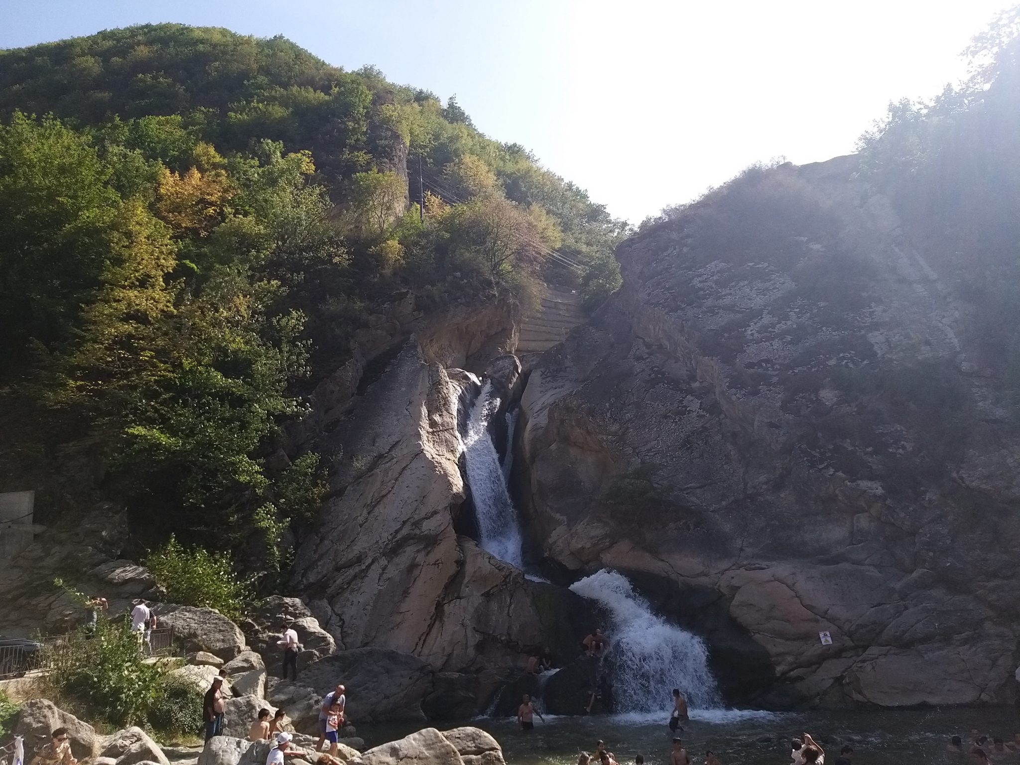 Ханагский водопад Дагестан