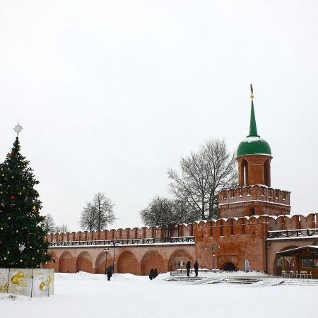 Тула Кремль зима