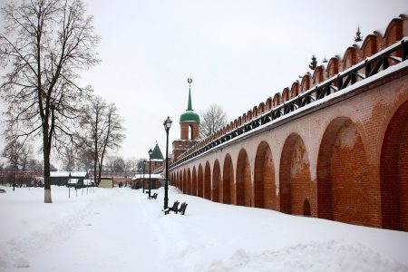 Тула Кремль зима