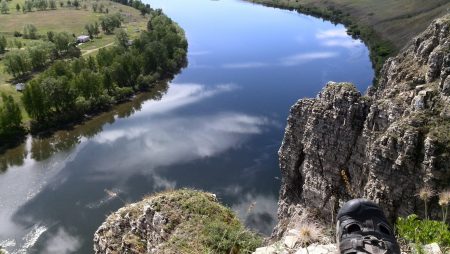 Природа, река Белая, Иркутская область