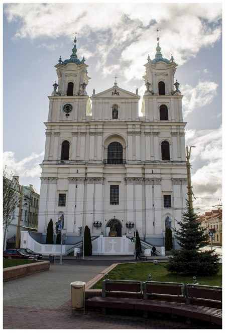 Белоруссия Гродно. Костёл святого Франтишка Ксаверия