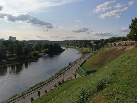 Белоруссия Гродно река Неман