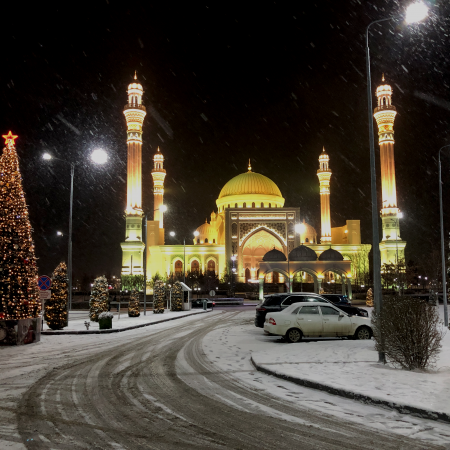Чечня Мечеть в Шали