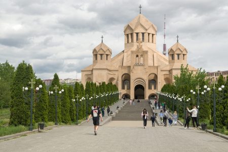 Армения Собор Святого Григория Просветителя в Ереване