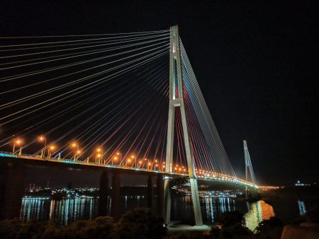 Владивосток мост на остров Русский