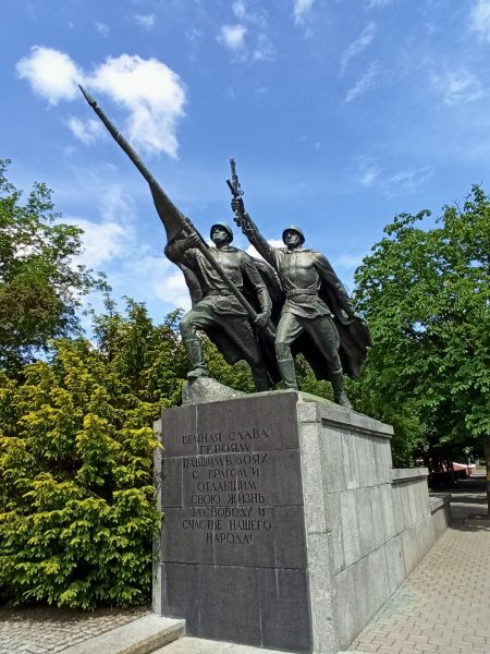 Памятник 1200 гвардейцев, Парк Победы, Калининград